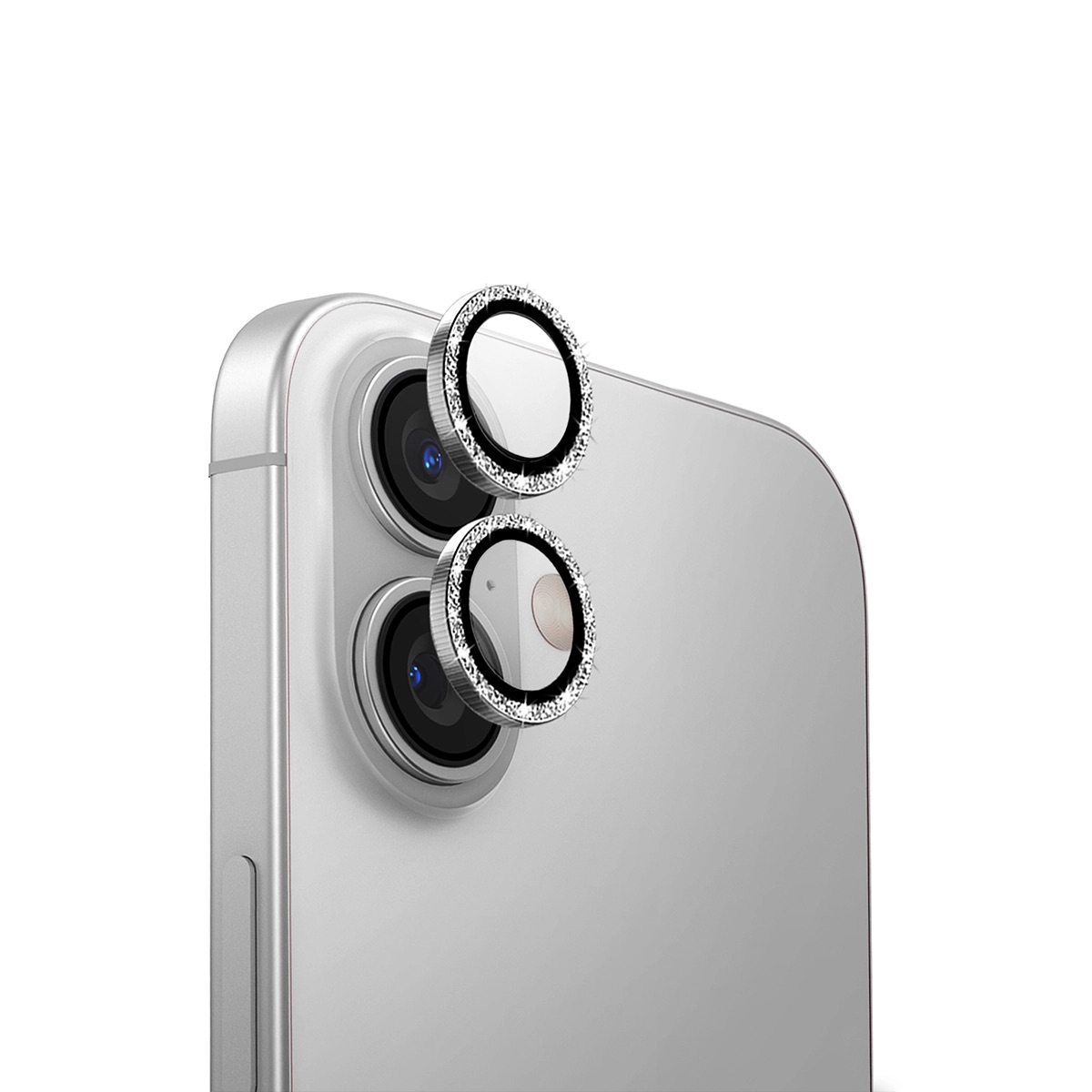 Protector De Lentes Para Iphone 16 | Iphone 16 Plus Blanco Aluguard De Optix