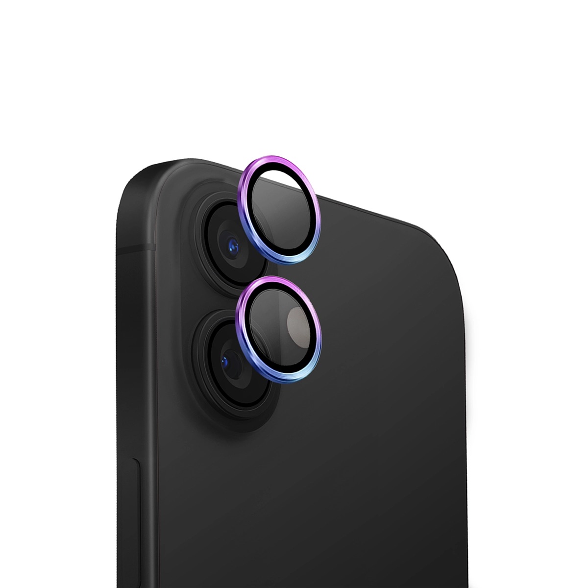 Foto 2 pulgar | Protector De Lentes Para Iphone 16 | Iphone 16 Plus Tornasol Aluguard De Optix