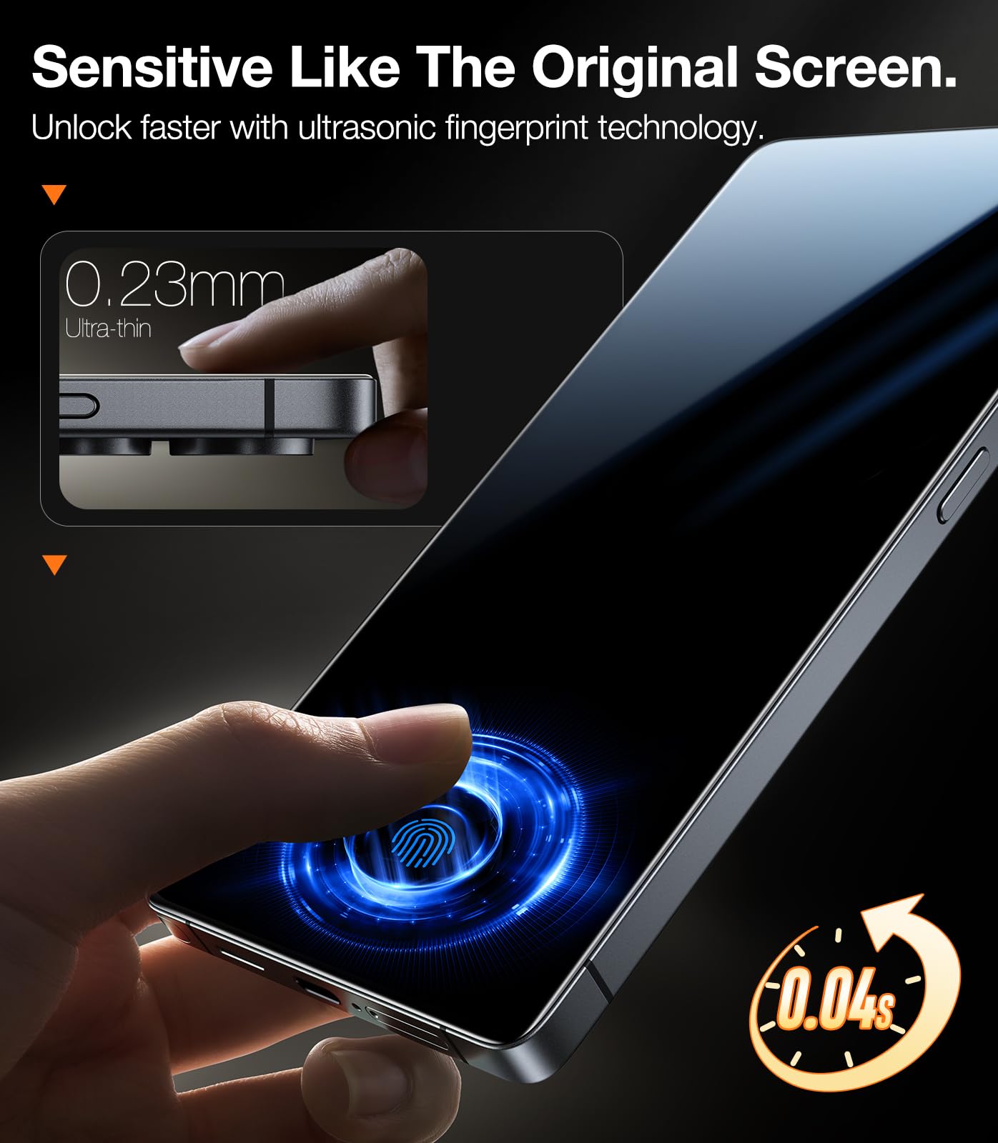 Foto 5 pulgar | Protector De Pantalla Torras Para Samsung Galaxy S25 Ultra, Paquete De 2 - Venta Internacional.