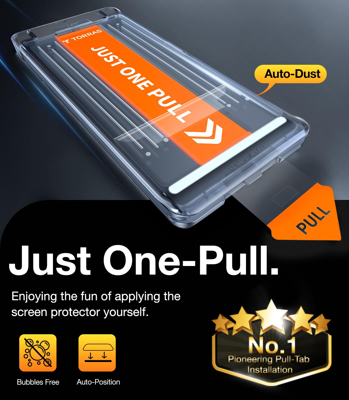 Foto 7 | Protector De Pantalla Torras Para Samsung Galaxy S25 Ultra, Paquete De 2 - Venta Internacional.