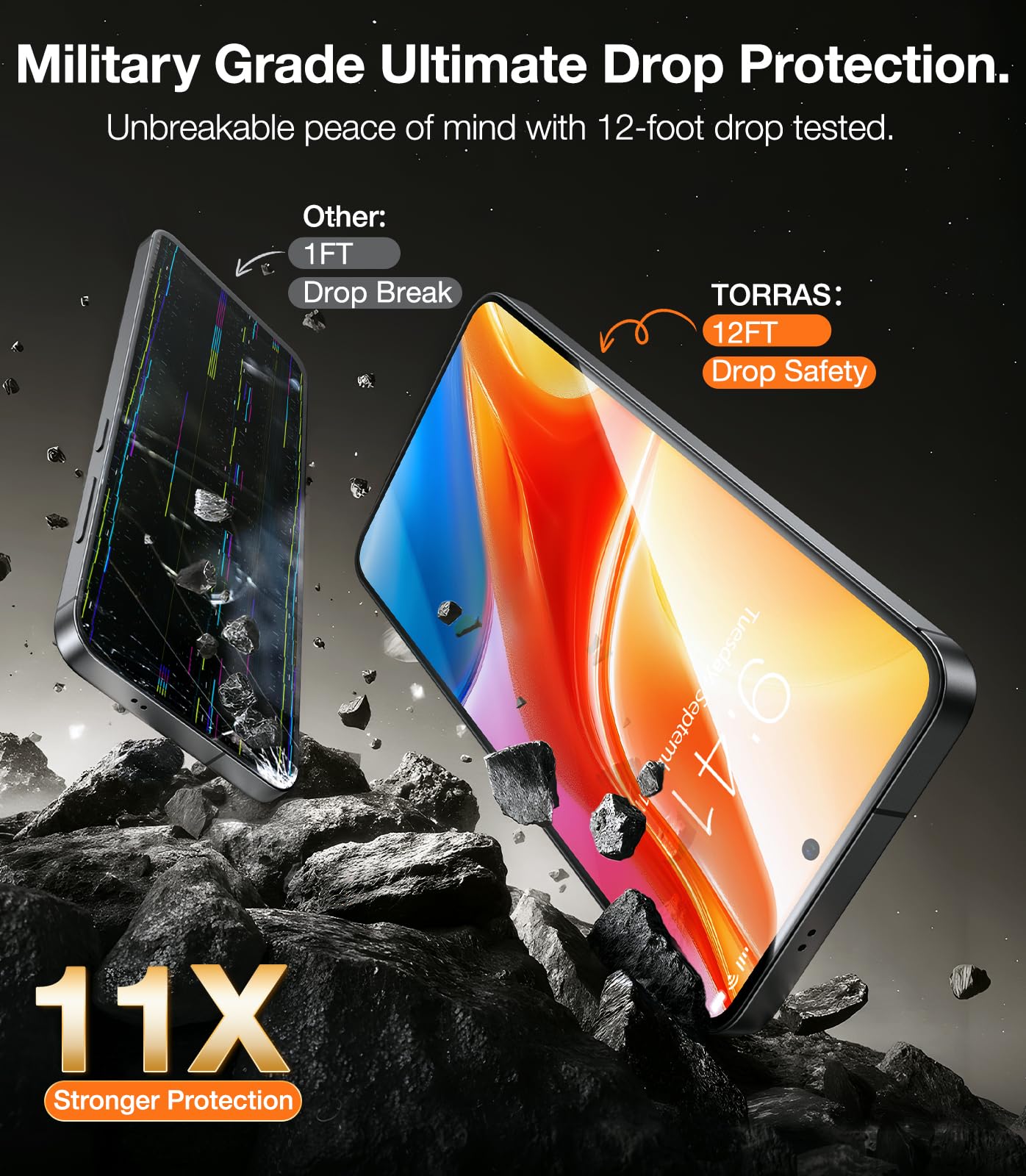 Foto 4 pulgar | Protector De Pantalla Torras Glassgo X Para Samsung Galaxy S25+ - Venta Internacional.