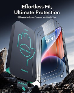 Foto 2 | Protector De Pantalla Esr Para Iphone 14 Plus/13 Pro Max, Paquete De 3 - Venta Internacional.
