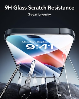 Foto 7 | Protector De Pantalla Esr Para Iphone 14 Plus/13 Pro Max, Paquete De 3 - Venta Internacional.