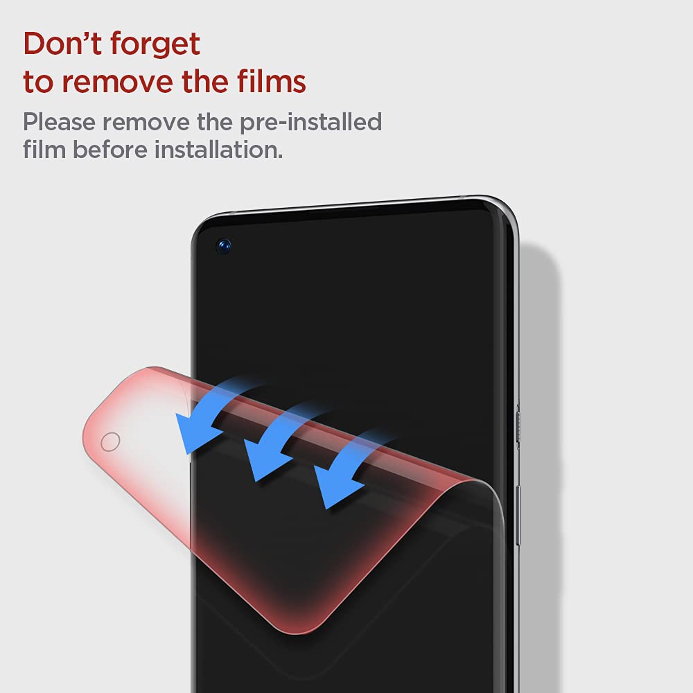 Foto 4 pulgar | Protector De Pantalla Spigen Glastr Alignmaster Oneplus 9, Paquete De 2 - Venta Internacional.