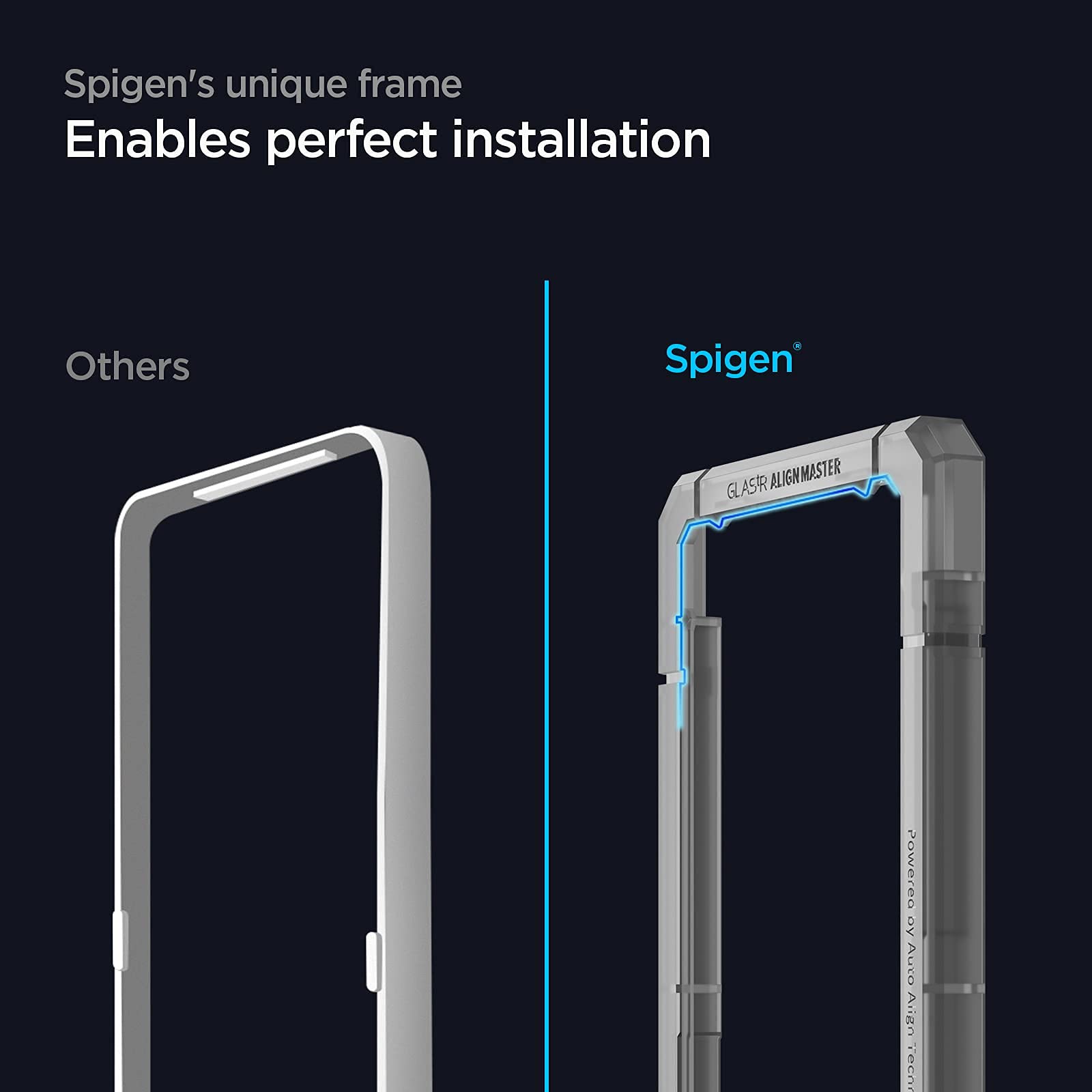 Foto 7 | Protector De Pantalla Spigen Glastr Alignmaster Oneplus 9, Paquete De 2 - Venta Internacional.