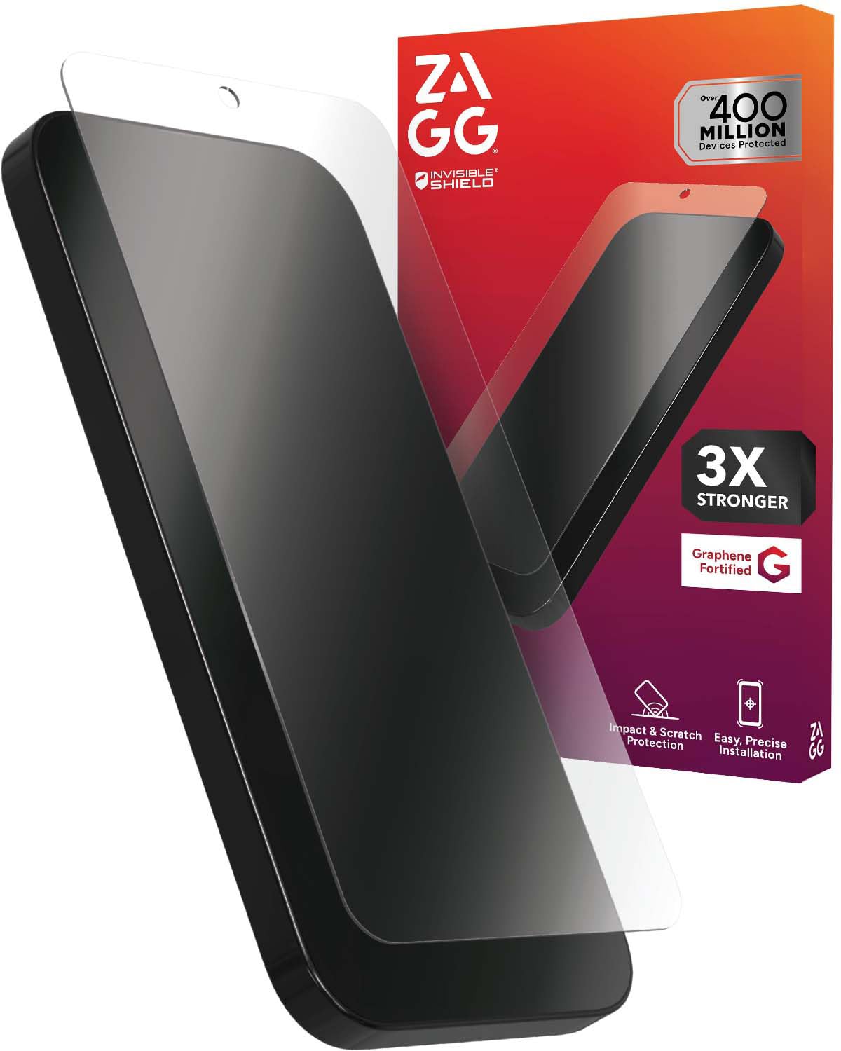 Foto 2 pulgar | Protector De Pantalla Zagg Glass+ Extreme Impact Para Samsung Galaxy S25 - Venta Internacional.