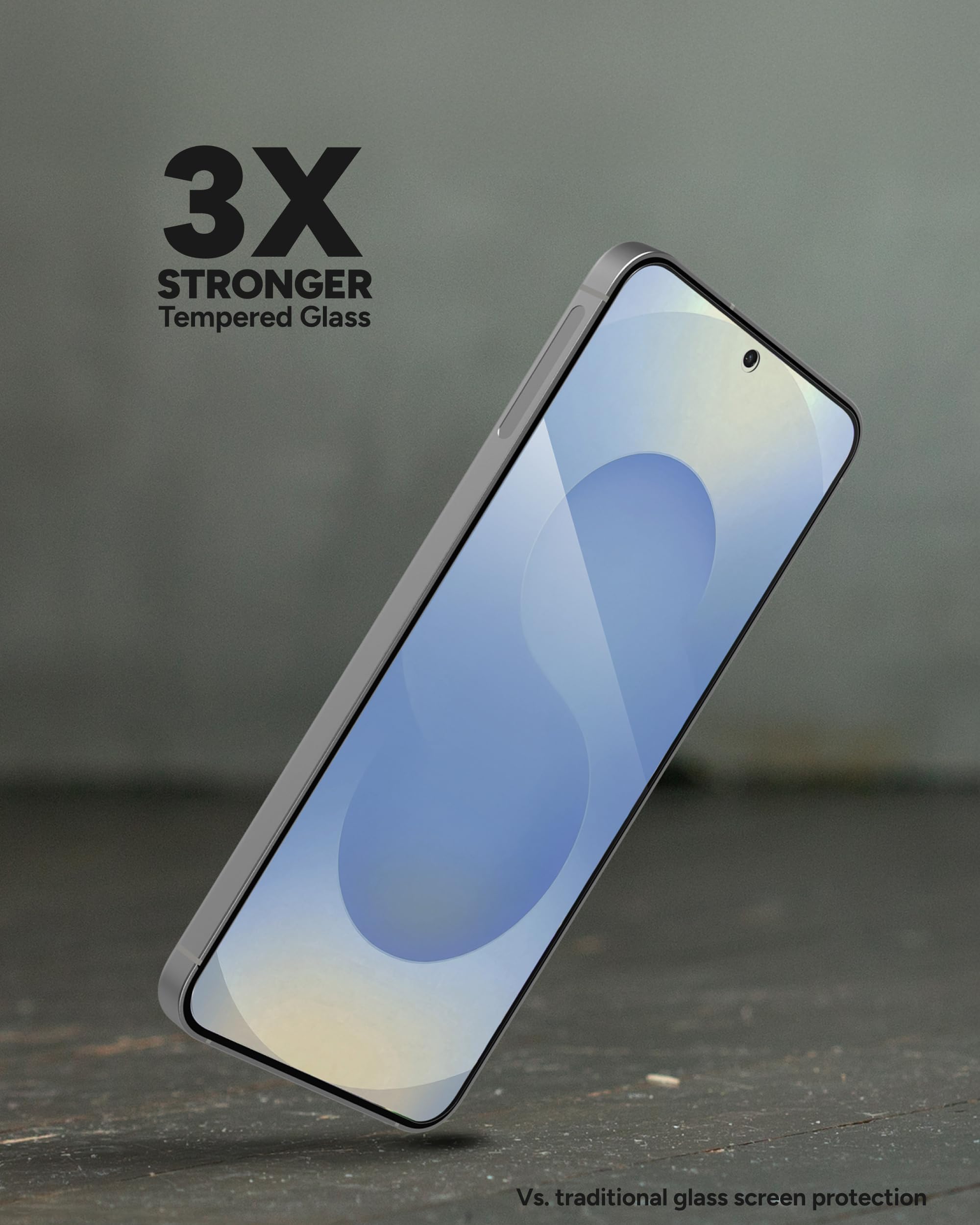 Foto 3 pulgar | Protector De Pantalla Zagg Glass+ Extreme Impact Para Samsung Galaxy S25 - Venta Internacional.