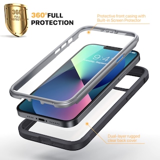 Foto 2 | Funda De Teléfono Diaclara Diseñada Para Iphone 13 6.1 De Cuerpo Completo - Venta Internacional.