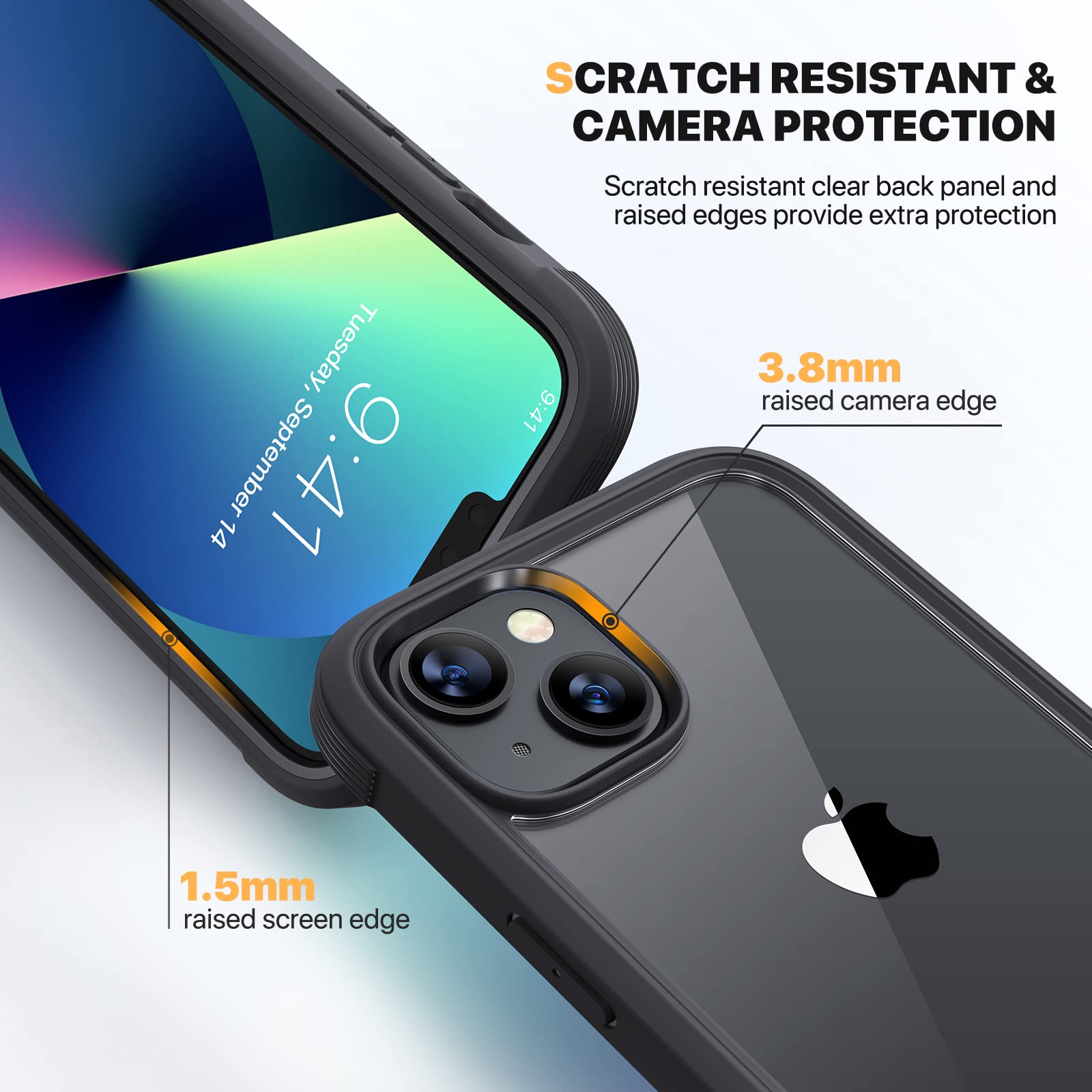 Foto 5 pulgar | Funda De Teléfono Diaclara Diseñada Para Iphone 13 6.1 De Cuerpo Completo - Venta Internacional.
