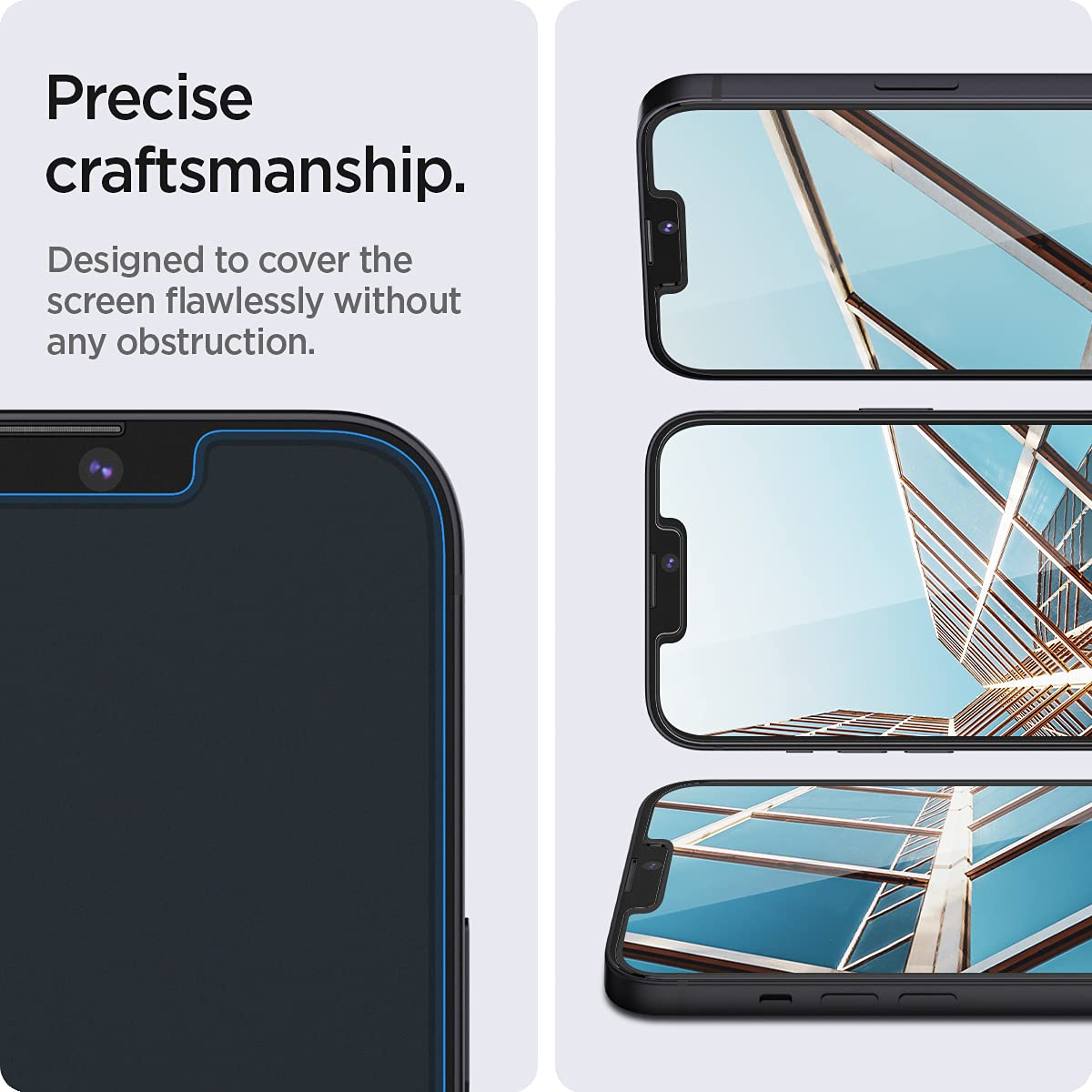 Foto 6 pulgar | Protector de Pantalla Spigen para iPhone 14/13 Pro - Venta Internacional