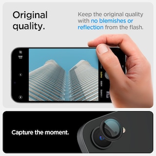 Foto 3 | Protector De Pantalla Para Lente De Cámara Spigen Glastr Optik Pro Iphone 16e - Venta Internacional.