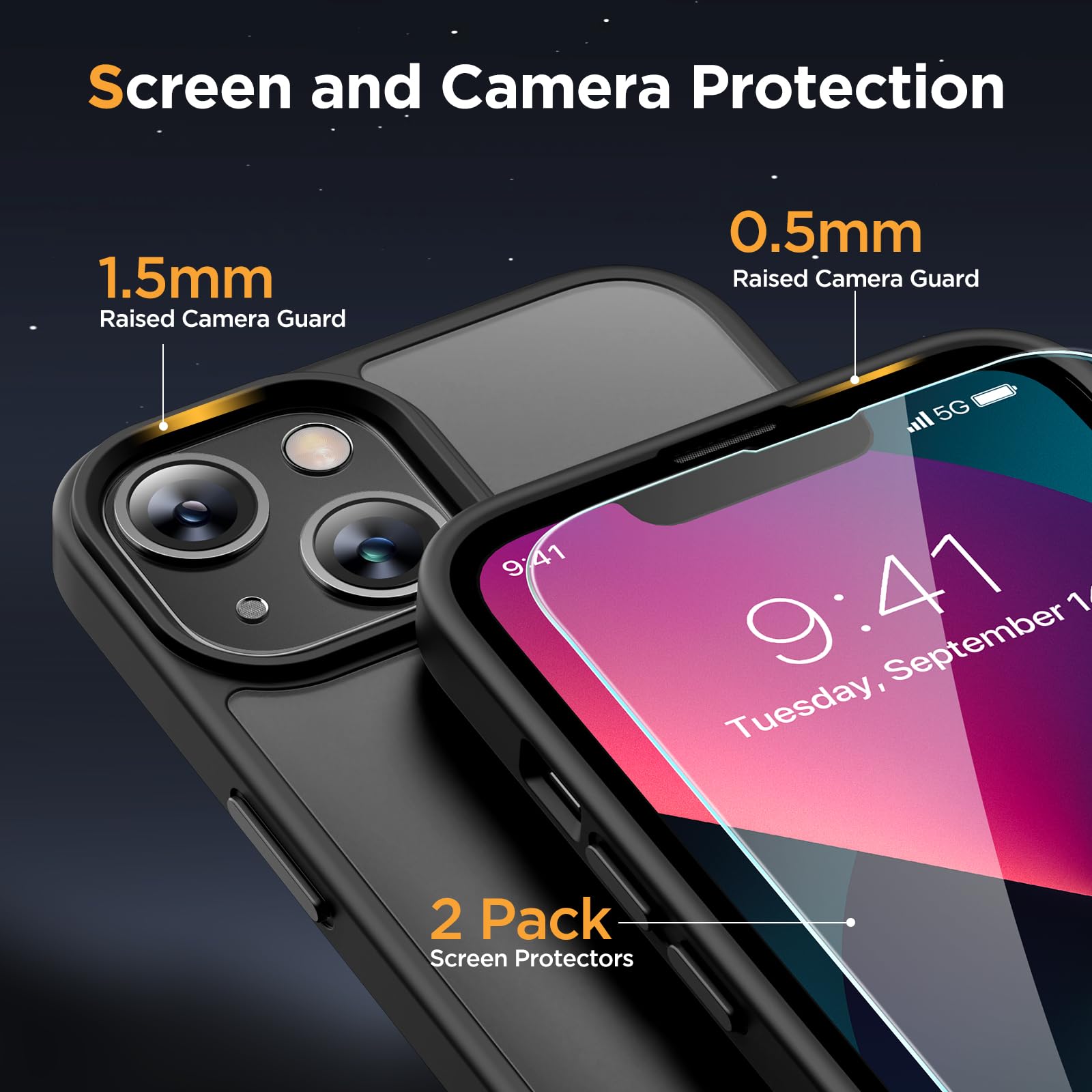 Foto 5 | Funda De Teléfono Miracase Magnetic Series Para Iphone 13 Graphite - Venta Internacional.