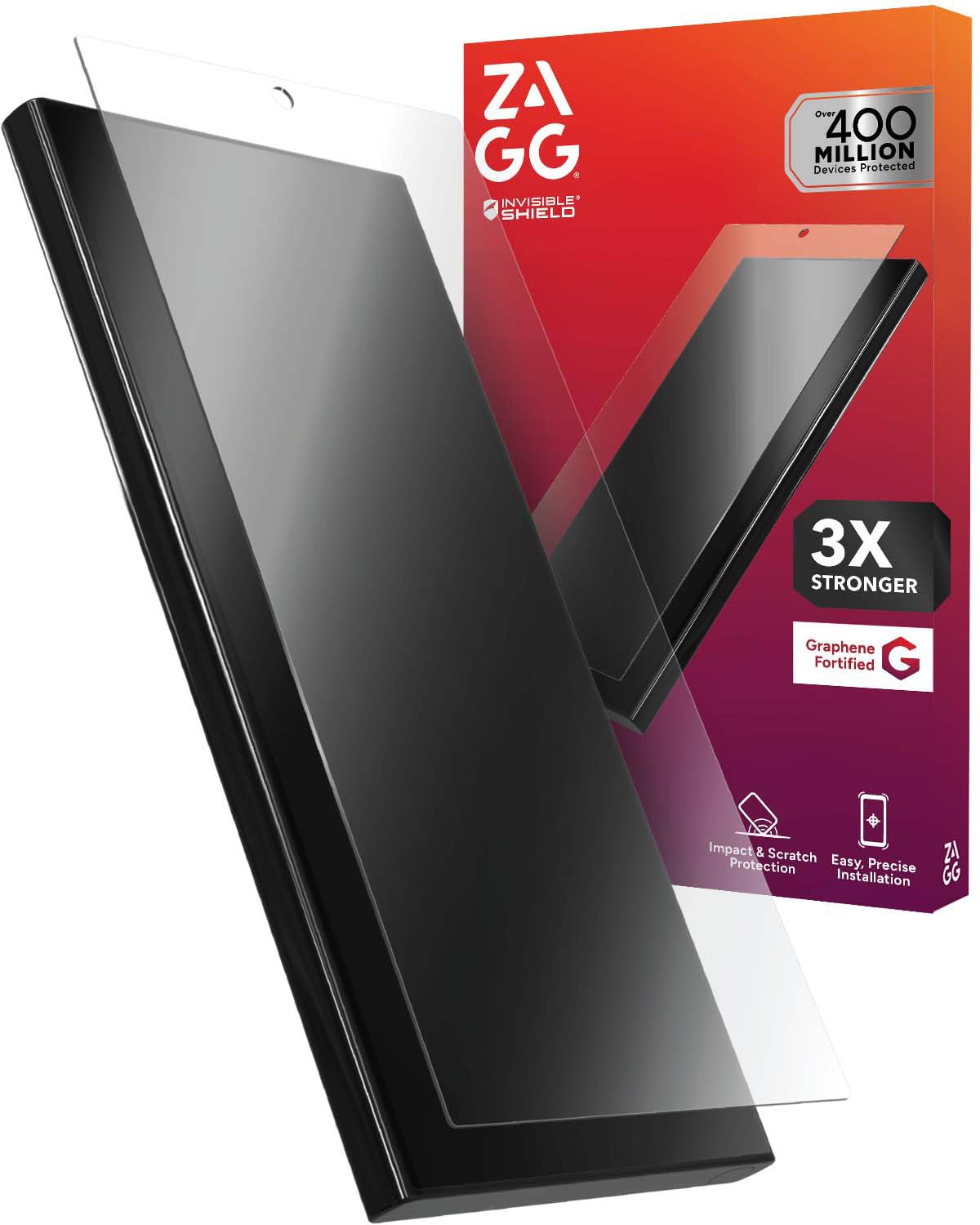 Foto 2 pulgar | Protector De Pantalla Zagg Glass+ Para Samsung Galaxy S25 Ultra - Venta Internacional.