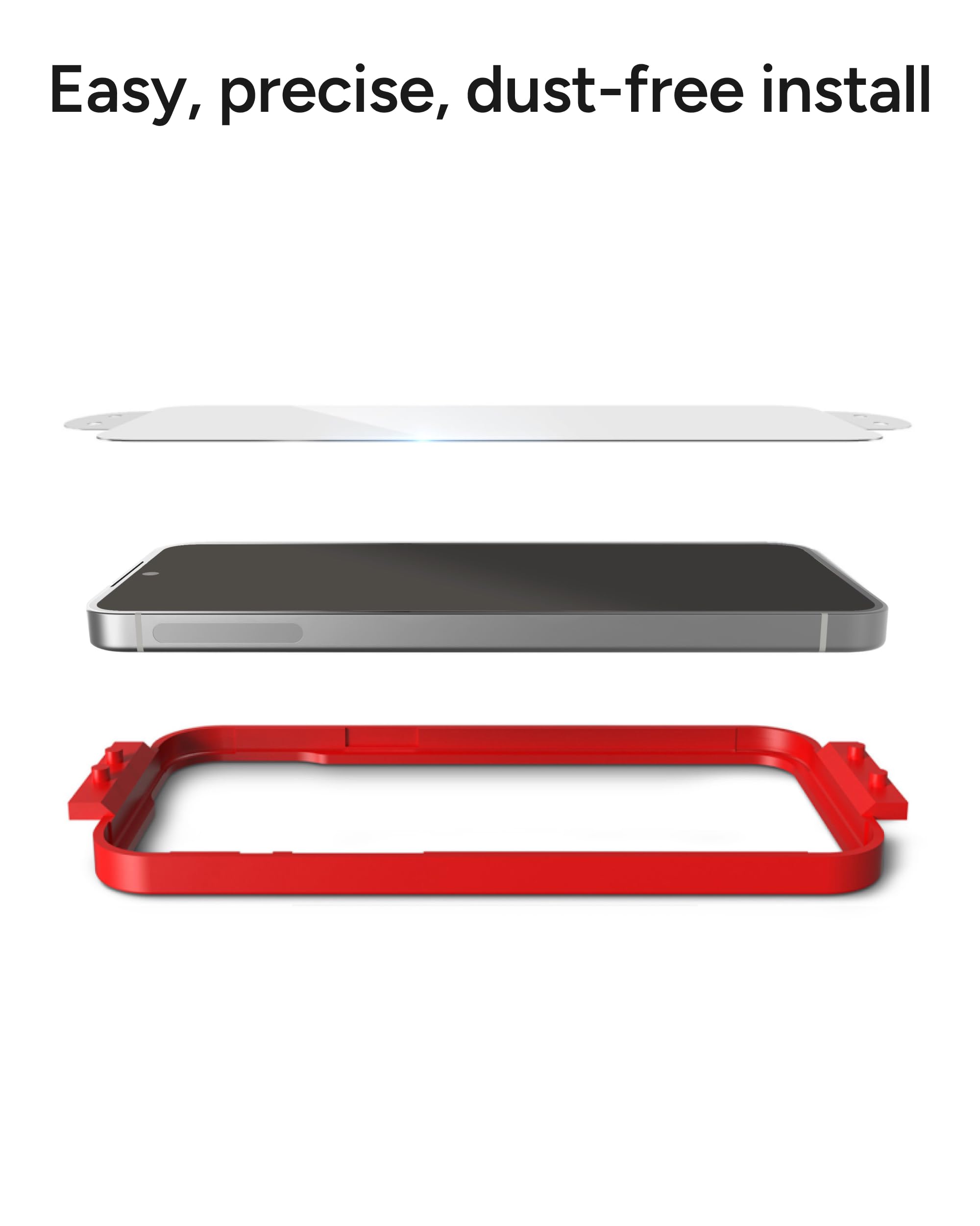 Foto 5 pulgar | Protector De Pantalla Zagg Glass+ Para Samsung Galaxy S25 Ultra - Venta Internacional.