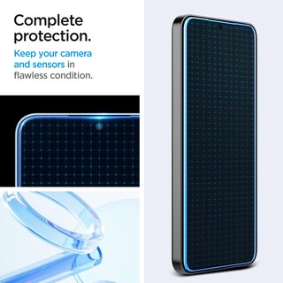 Foto 6 | Protector De Pantalla Spigen Glastar Ez Fit Para Galaxy S24 Plus, Paquete De 2 - Venta Internacional.