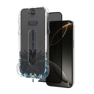 Foto 3 | Mica Protectora De Pantalla De Privacidad (antiespias) Vidrio Templado Con Instalador Para Iphone