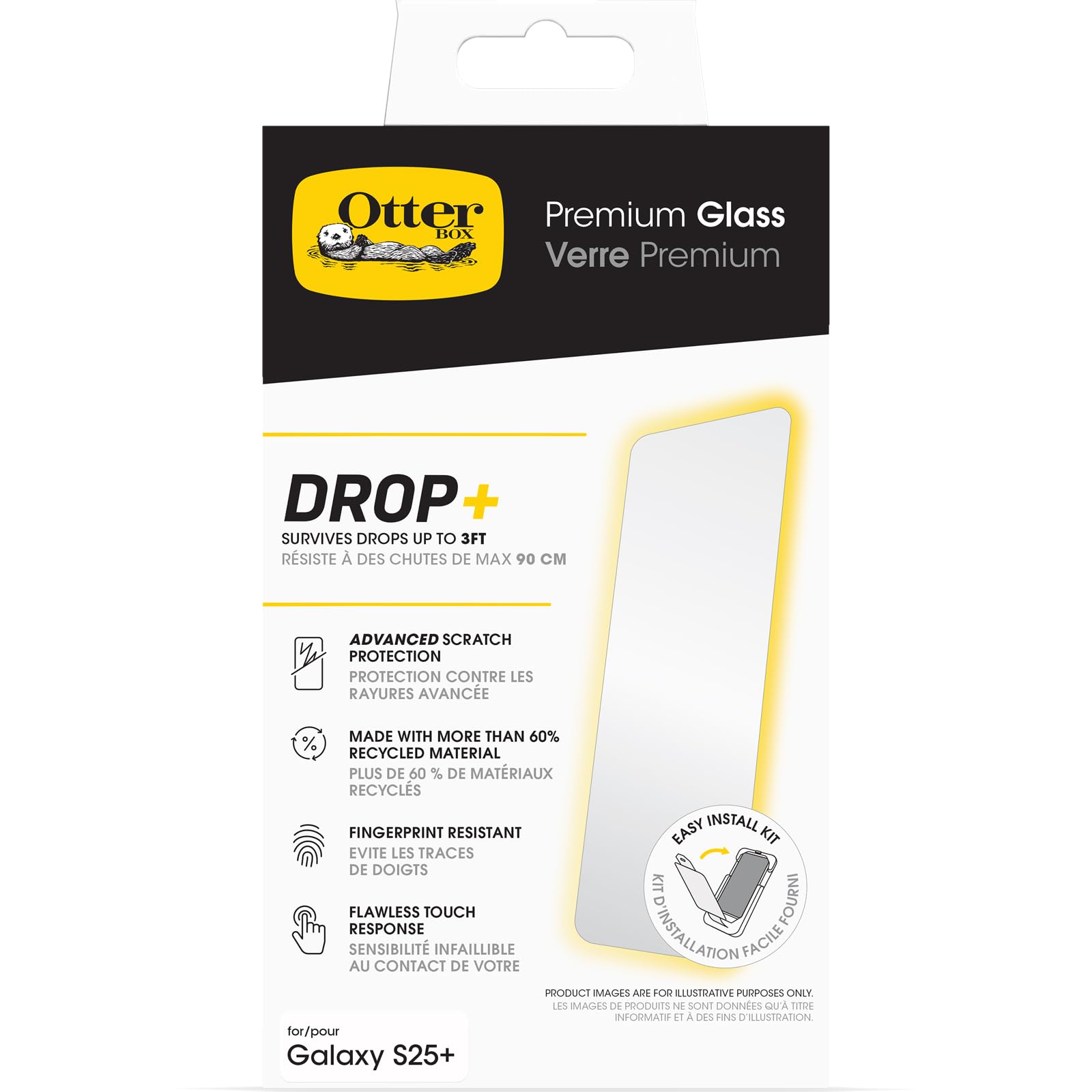 Protector De Pantalla Otterbox Para Samsung Galaxy S25+ Y S24+ - Venta Internacional.