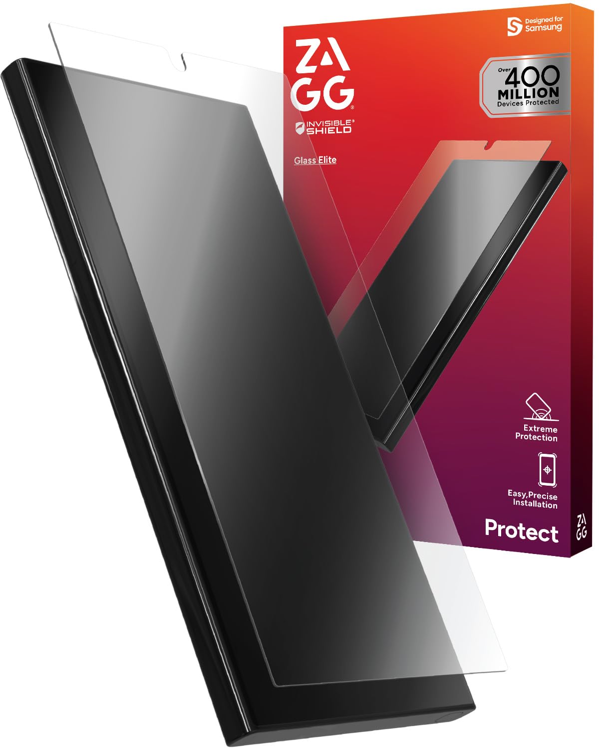Protector De Pantalla Zagg Fusion Irrompible Para Samsung Galaxy S25 - Venta Internacional.