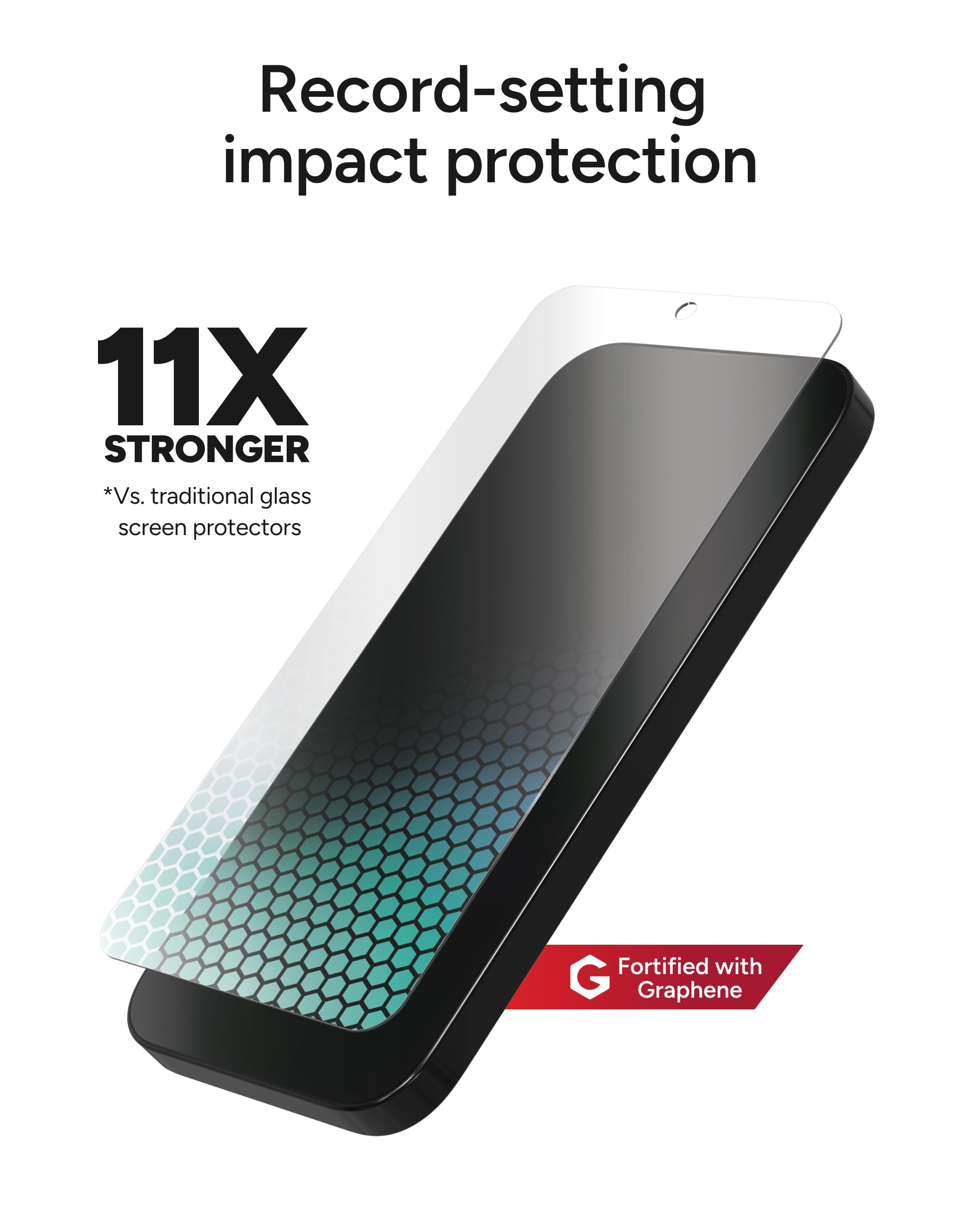 Foto 4 pulgar | Protector De Pantalla Zagg Glass Xtr4 Para Samsung Galaxy S25/s24 - Venta Internacional.