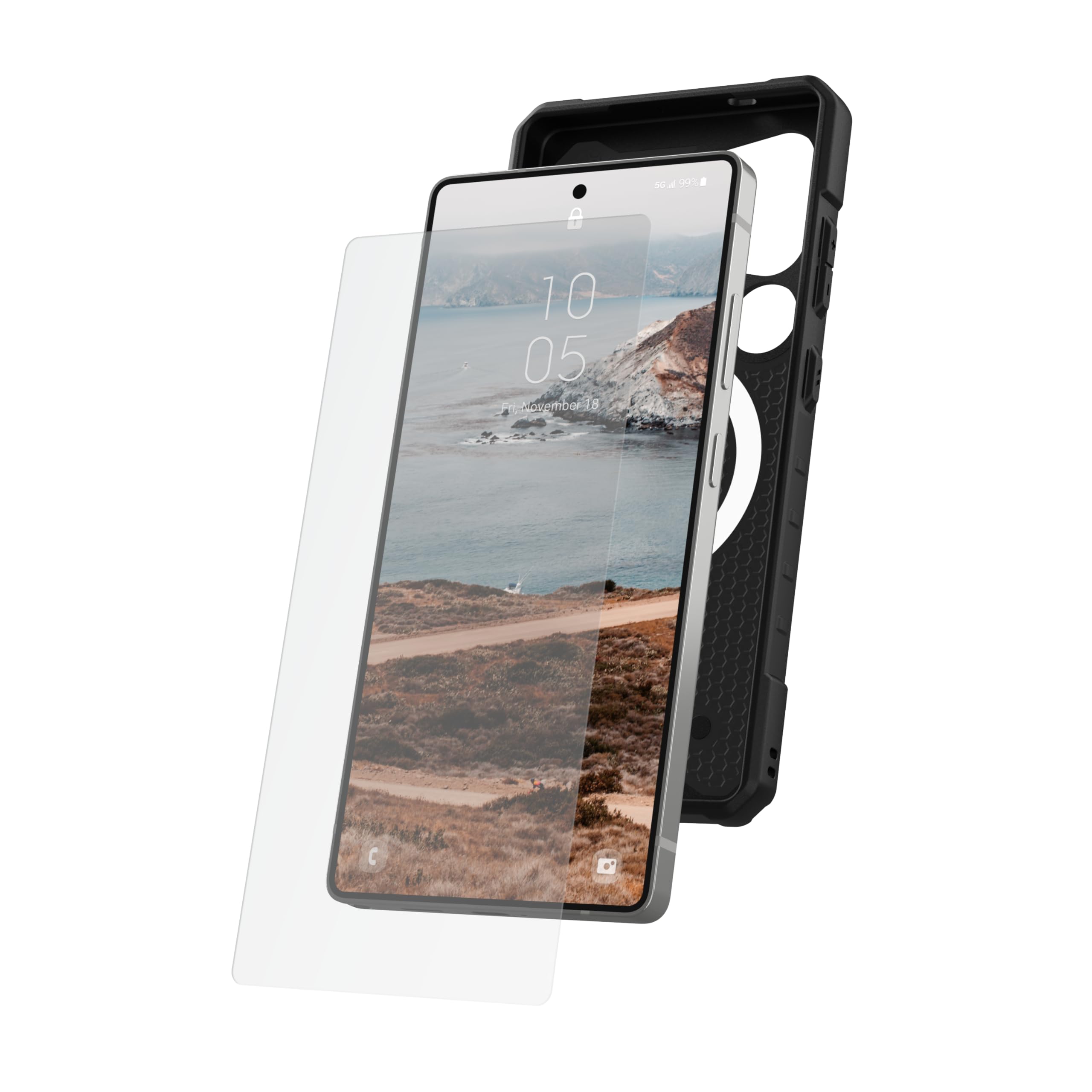 Foto 6 pulgar | Protector De Pantalla Urban Armor Gear Uag Para Samsung Galaxy S25 Ultra - Venta Internacional.