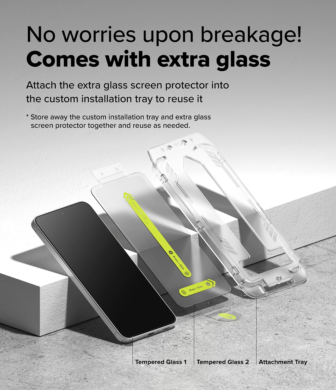 Foto 5 pulgar | Protector De Pantalla Ringke Easy Slide 9h Para Samsung Galaxy A56 - Venta Internacional.