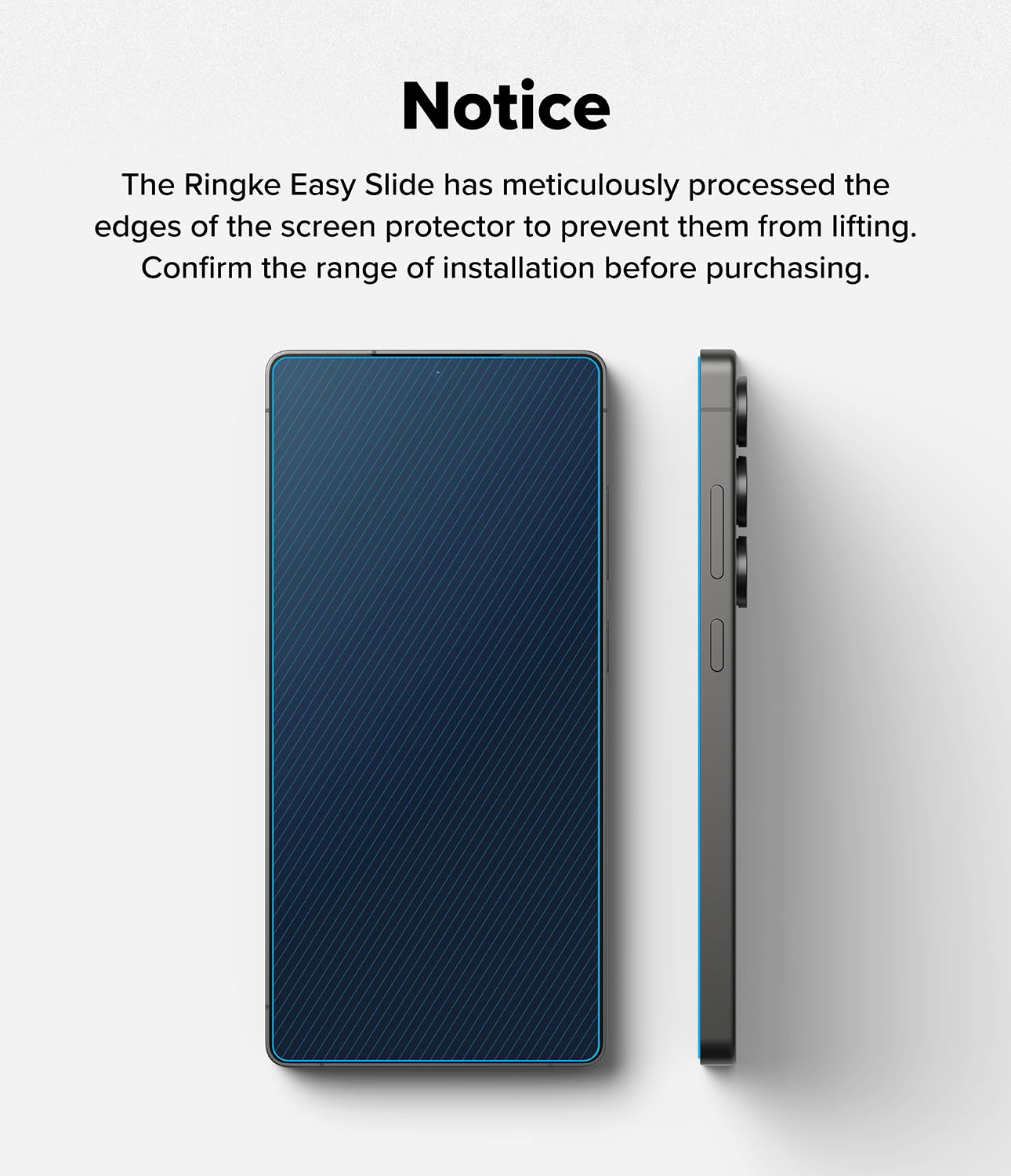 Foto 3 | Protector De Pantalla Ringke Easy Slide Pro Para Samsung Galaxy S25 Ultra - Venta Internacional.