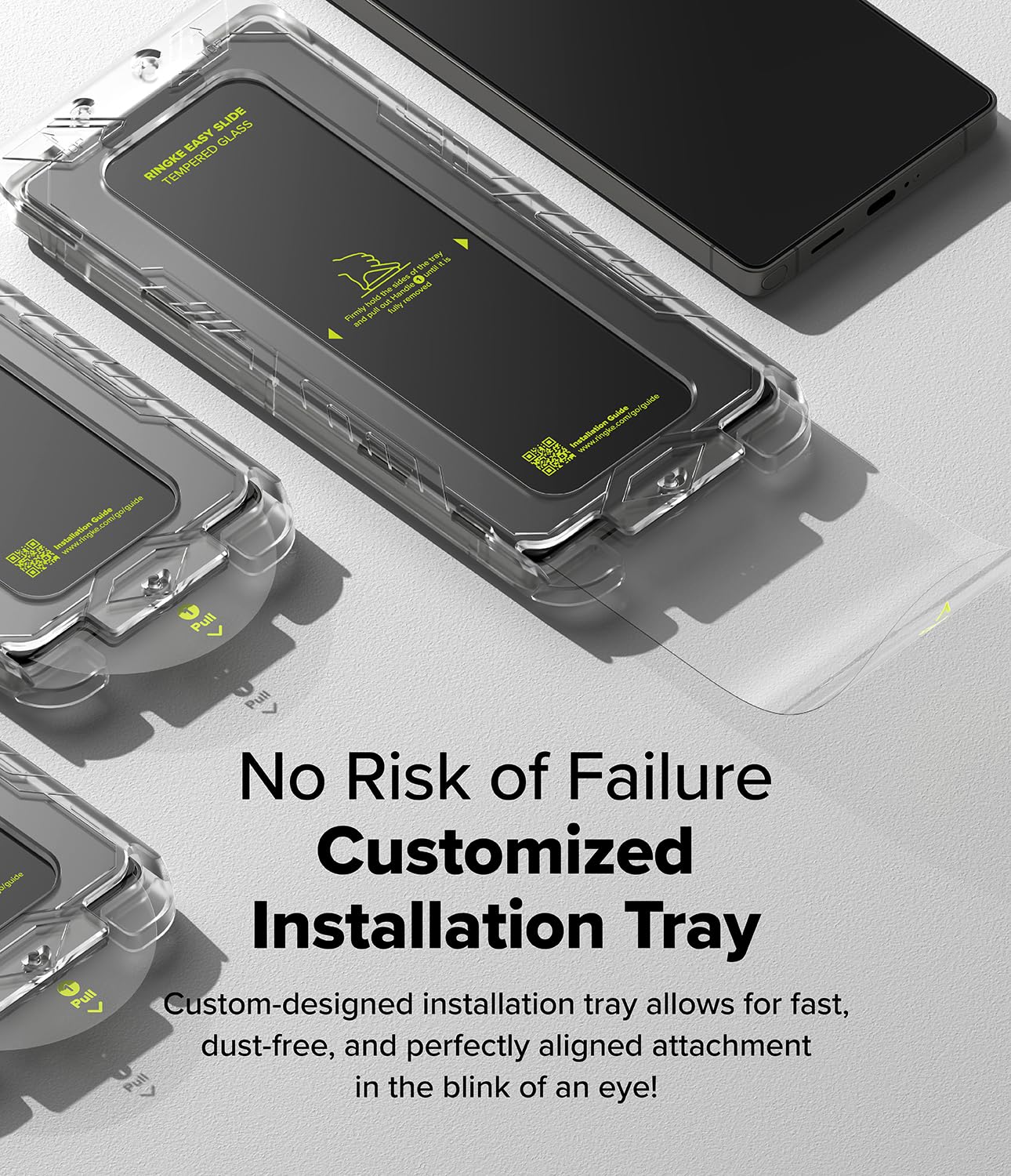 Foto 6 pulgar | Protector De Pantalla Ringke Easy Slide Pro Para Samsung Galaxy S25 Ultra - Venta Internacional.