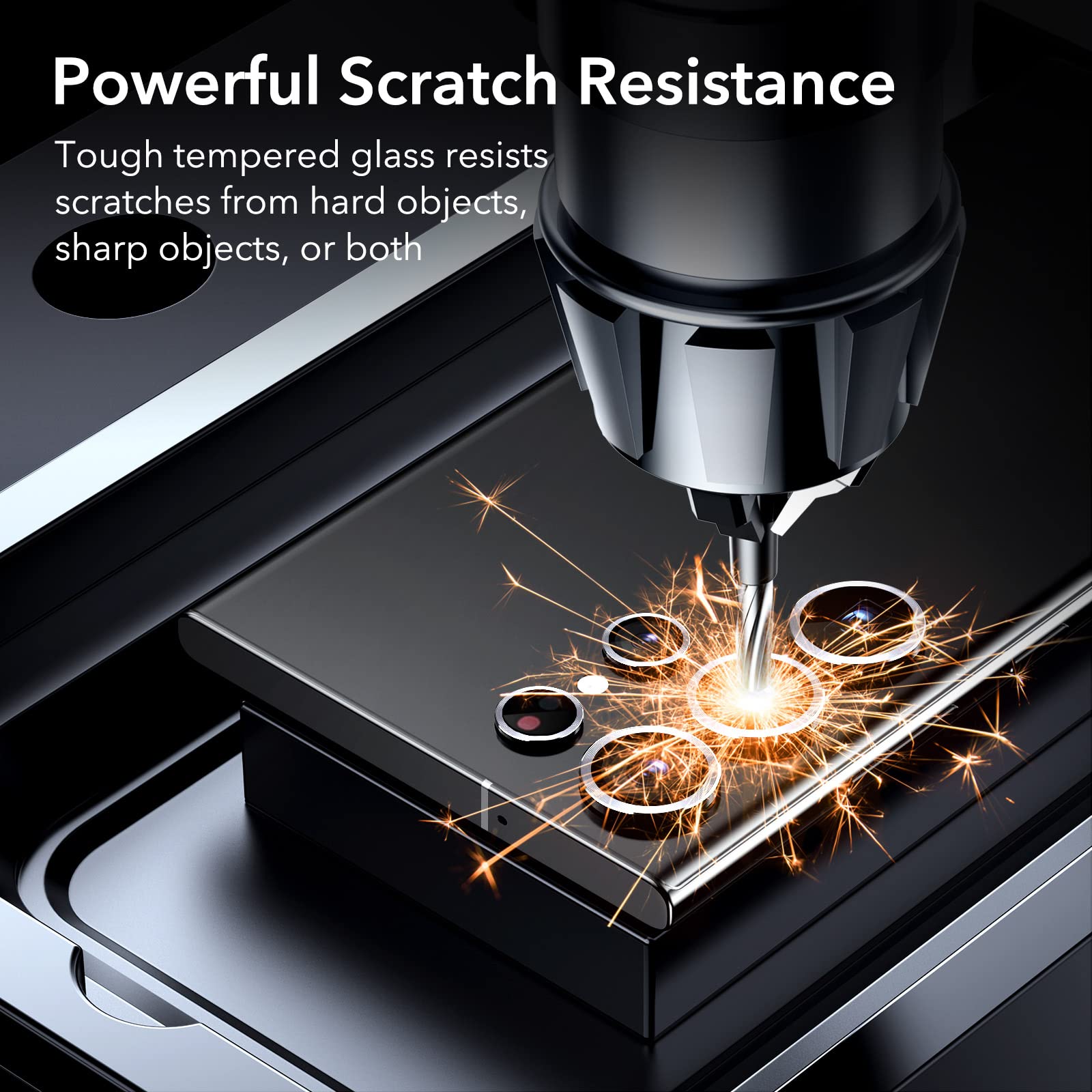 Foto 5 pulgar | Protector De Lente De Cámara Esr Para Samsung Galaxy S23 Ultra Silve - Venta Internacional.