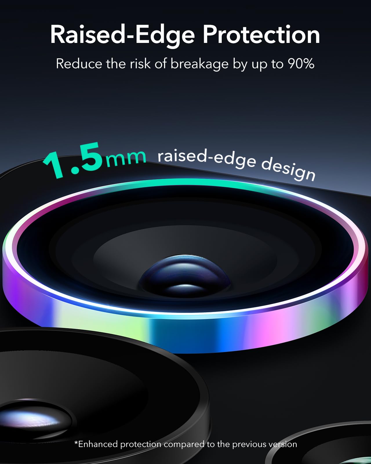 Foto 3 | Protector De Lente De Cámara Esr Para Samsung Galaxy S25 Ultra - Venta Internacional.