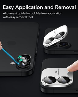 Foto 6 | Protector De Lente De Cámara Esr Para Iphone 16/16 Plus Ultrafino - Venta Internacional.