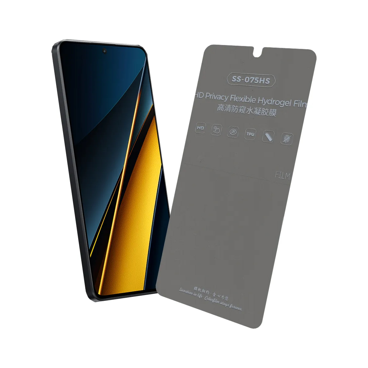 Foto 2 | Mica De Hidrogel De Privacidad Para Xiaomi Poco X6 Pro