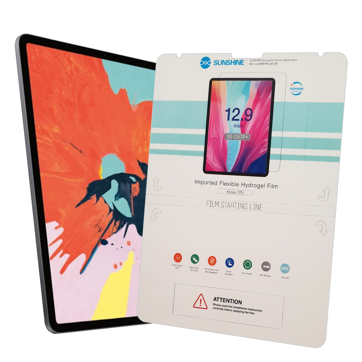 Foto 1 | Mica De Nano Hidrogel Para Ipad Pro 12.9  2020 Y 2021