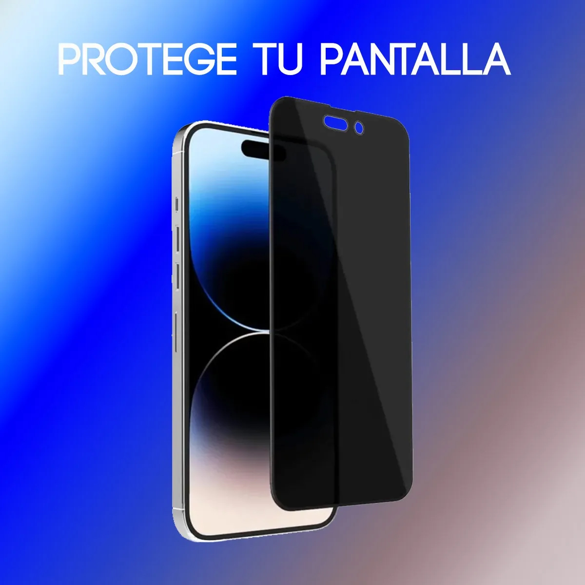Foto 2 | Kit De 2 Micas De Cerámica Mate Privacidad Para Iphone 15 Plus
