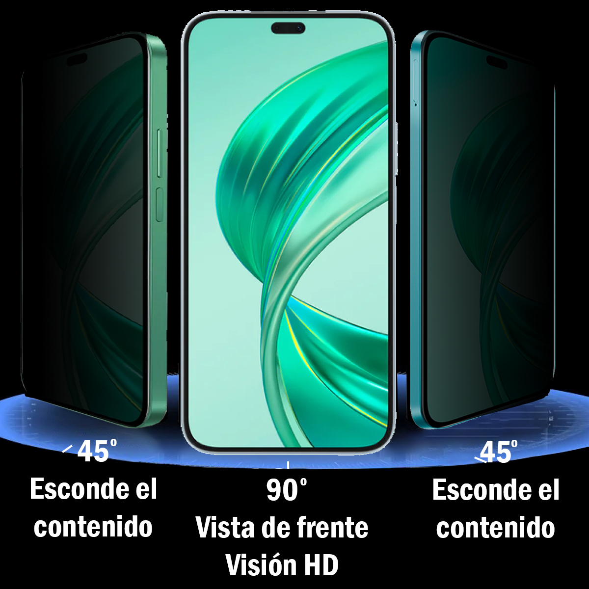 Foto 3 | Mica De Hidrogel De Privacidad Para Honor X8b