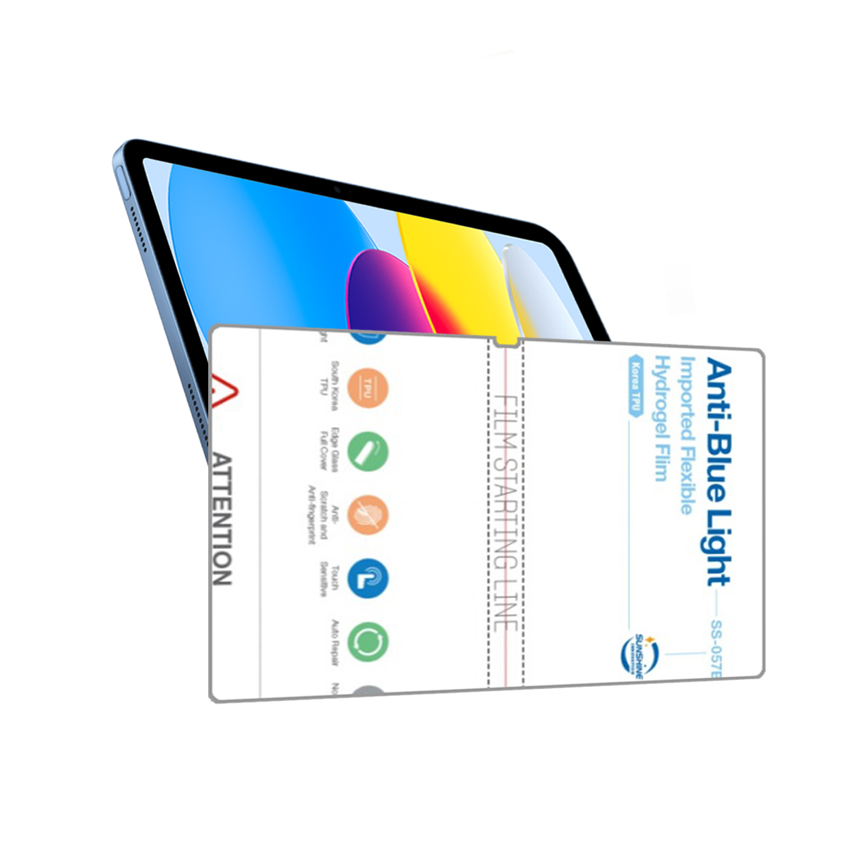 Foto 2 | Mica De Nano Hidrogel Acabado Anti Bluelight Para Ipad 10th Gen 10.9