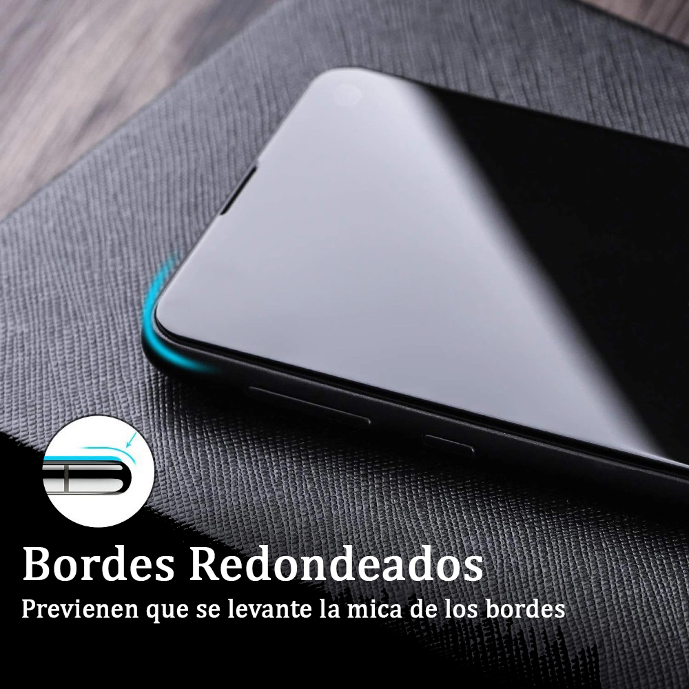 Foto 4 | Mica De Cristal Templado De Privacidad Para Motorola One Hyp