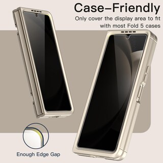 Foto 2 | Protector De Pantalla De Privacidad Jetech Para Samsung Galaxy Z Fold 5 - Venta Internacional.