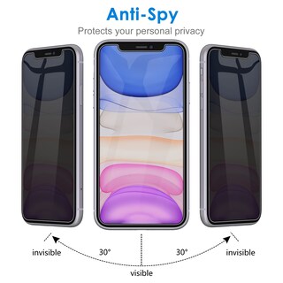 Foto 5 | Protector De Pantalla De Privacidad Jetech Para Iphone 11 De 6.1 Pulgadas, Paquete De 2 - Venta Internacional.