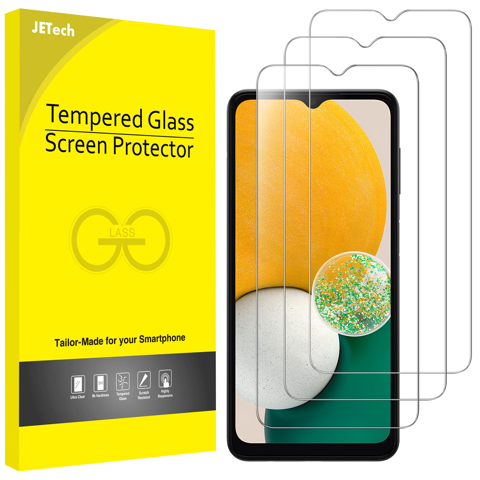 Foto 2 pulgar | Protector De Pantalla Jetech Para Samsung Galaxy A13/a13 5g/a12 - Venta Internacional.