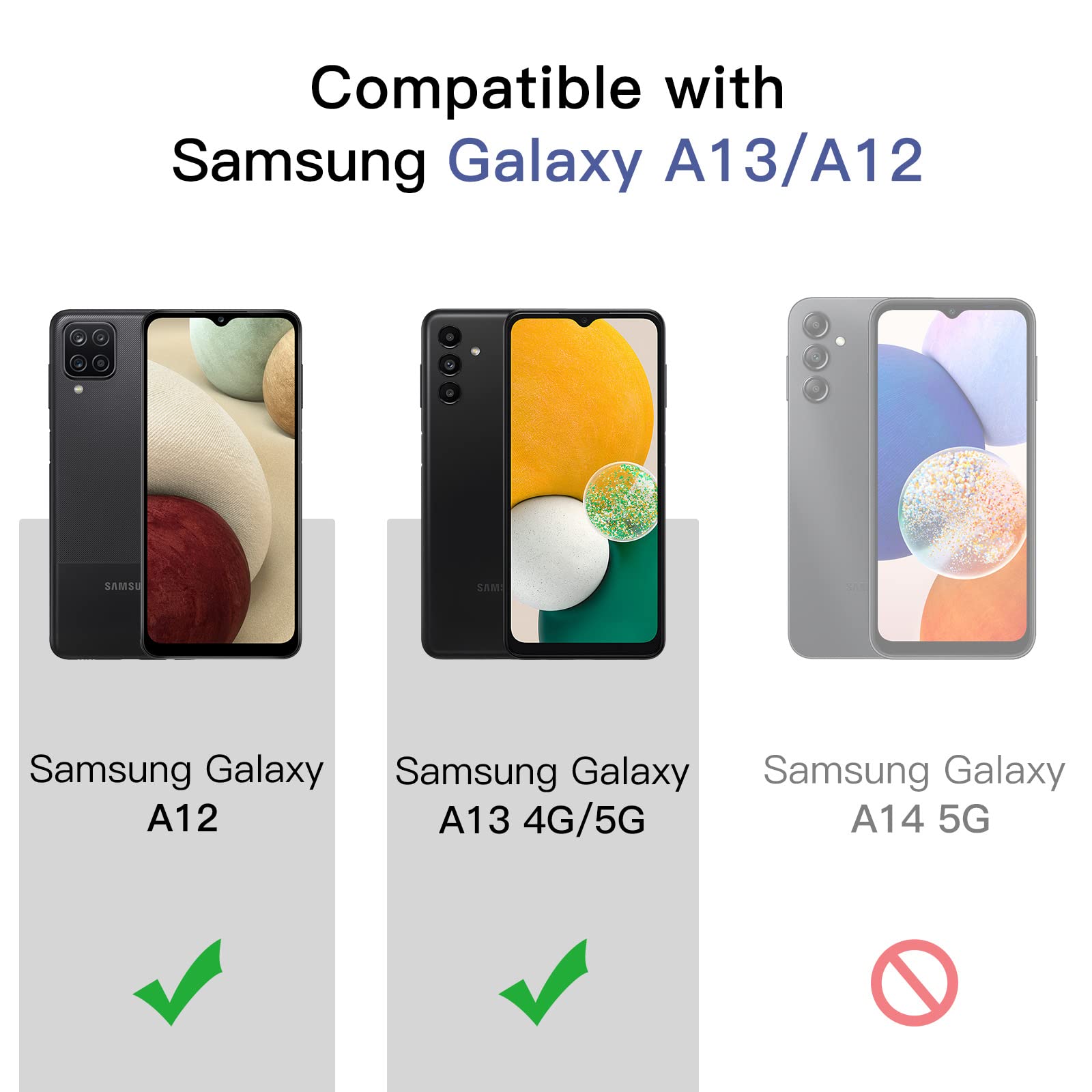 Foto 3 pulgar | Protector De Pantalla Jetech Para Samsung Galaxy A13/a13 5g/a12 - Venta Internacional.