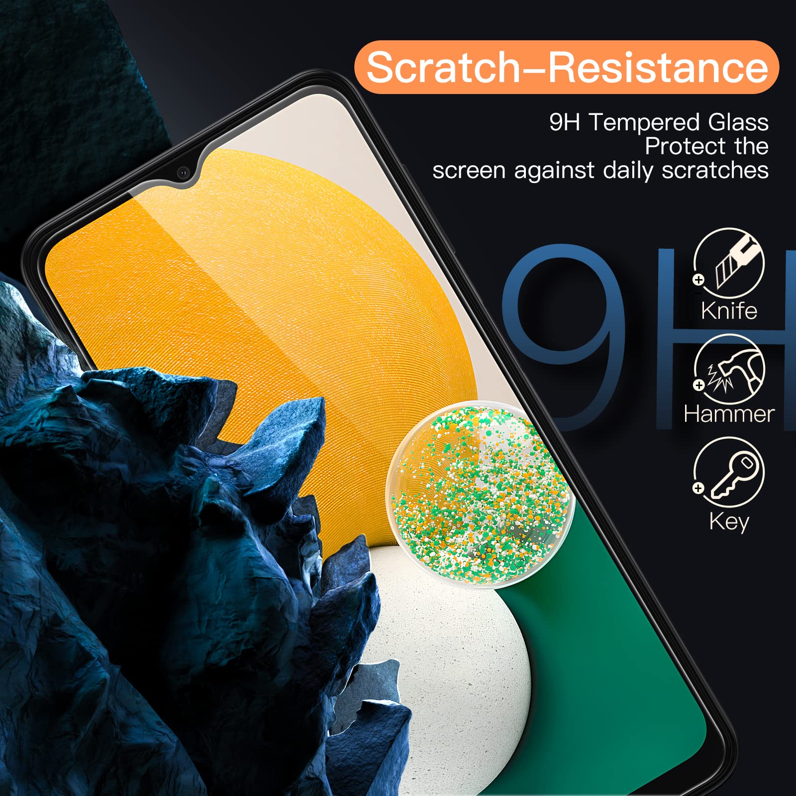 Foto 4 pulgar | Protector De Pantalla Jetech Para Samsung Galaxy A13/a13 5g/a12 - Venta Internacional.