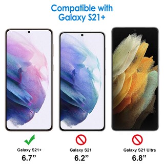 Foto 2 | Protector De Pantalla Jetech Para Samsung Galaxy S21+/ S21 Plus 5g - Venta Internacional.