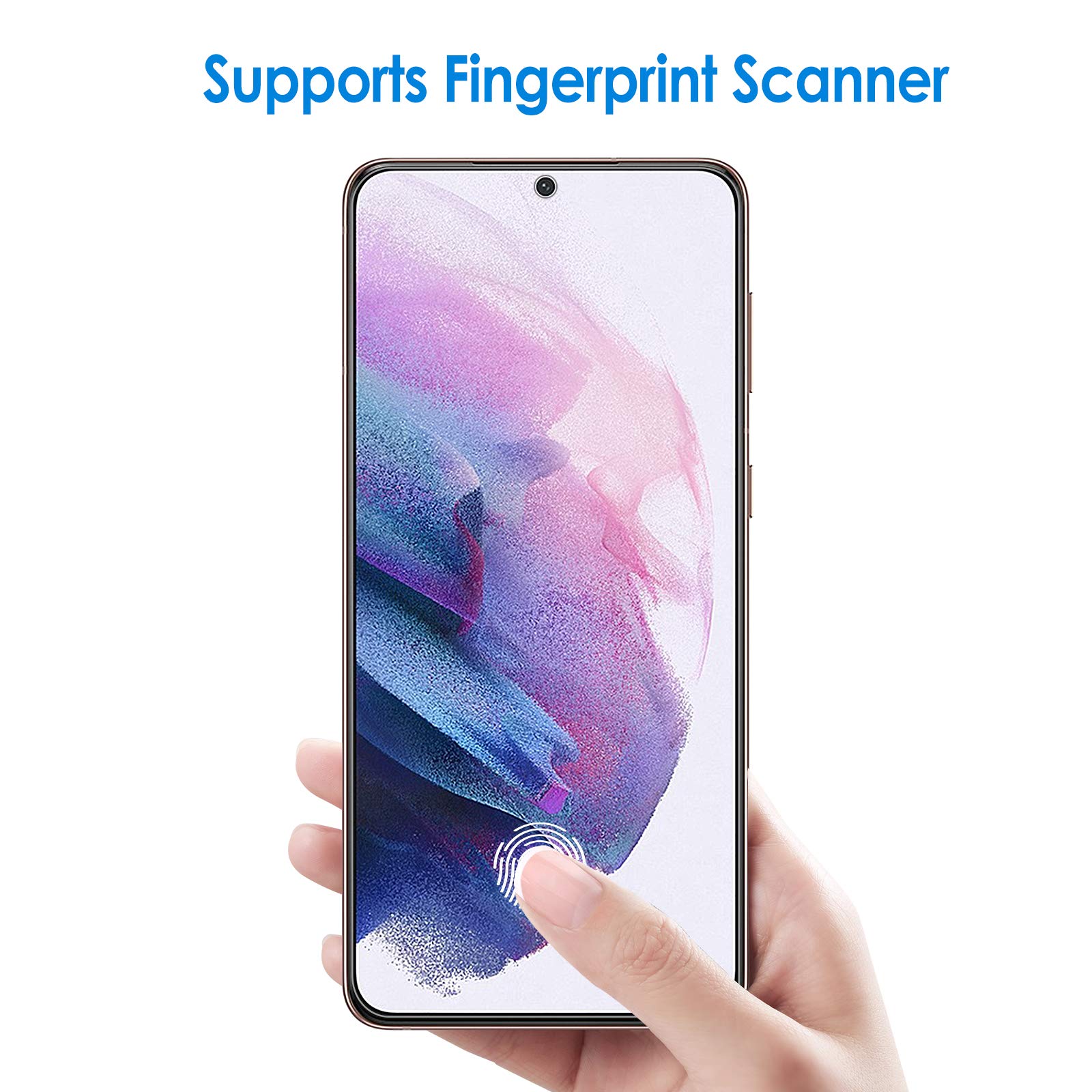 Foto 4 pulgar | Protector De Pantalla Jetech Para Samsung Galaxy S21+/ S21 Plus 5g - Venta Internacional.