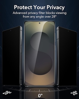 Foto 3 | Paquete De 3 Protectores De Pantalla De Privacidad Esr Para Samsung Galaxy S25 Ultra - Venta Internacional.