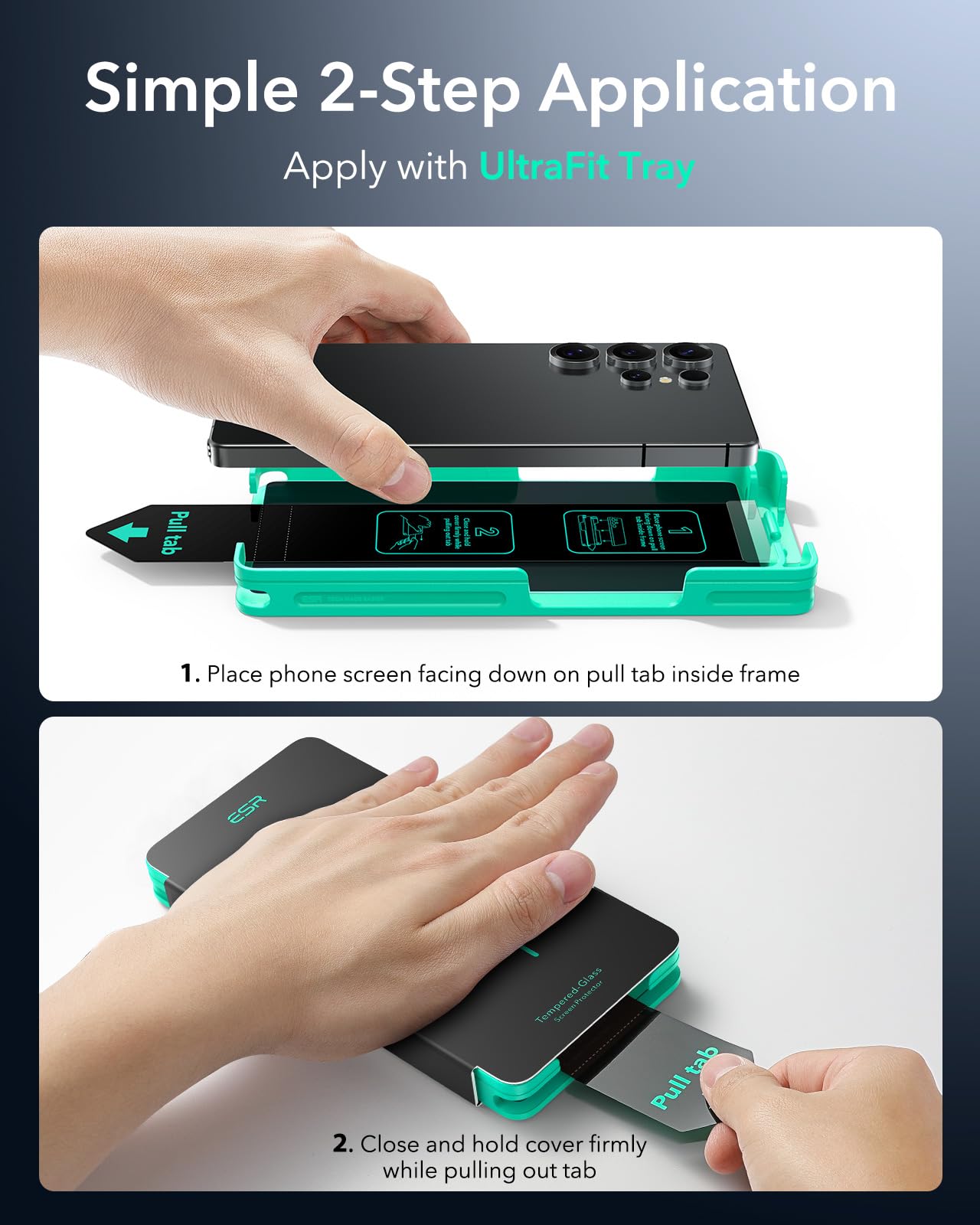 Foto 5 pulgar | Paquete De 3 Protectores De Pantalla De Privacidad Esr Para Samsung Galaxy S25 Ultra - Venta Internacional.