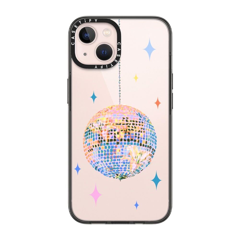 Foto 2 pulgar | Funda Para Teléfono Casetify Compact Iphone 13 Disco Clear Black - Venta Internacional.