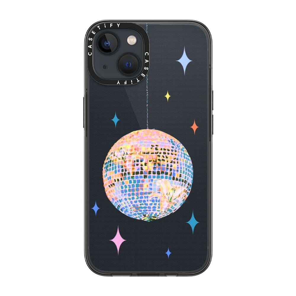 Foto 5 pulgar | Funda Para Teléfono Casetify Compact Iphone 13 Disco Clear Black - Venta Internacional.