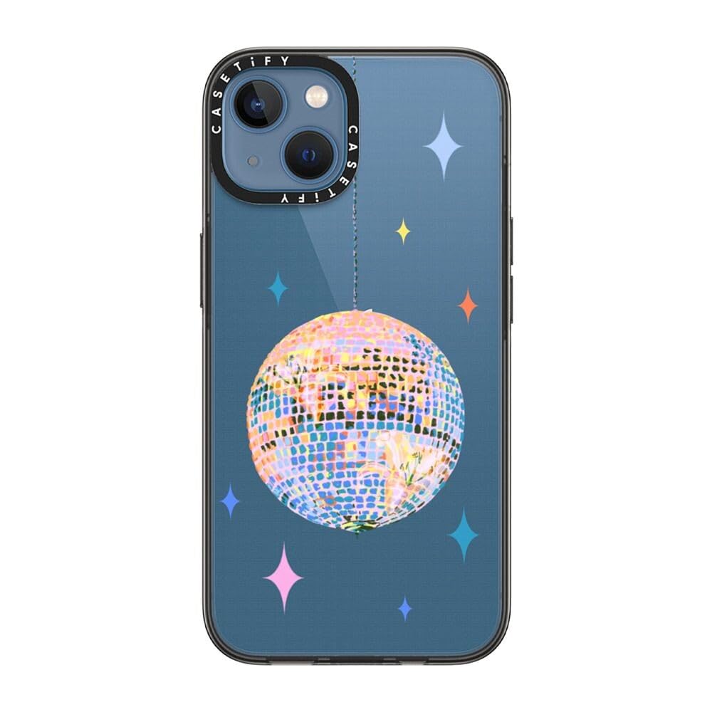 Foto 6 pulgar | Funda Para Teléfono Casetify Compact Iphone 13 Disco Clear Black - Venta Internacional.