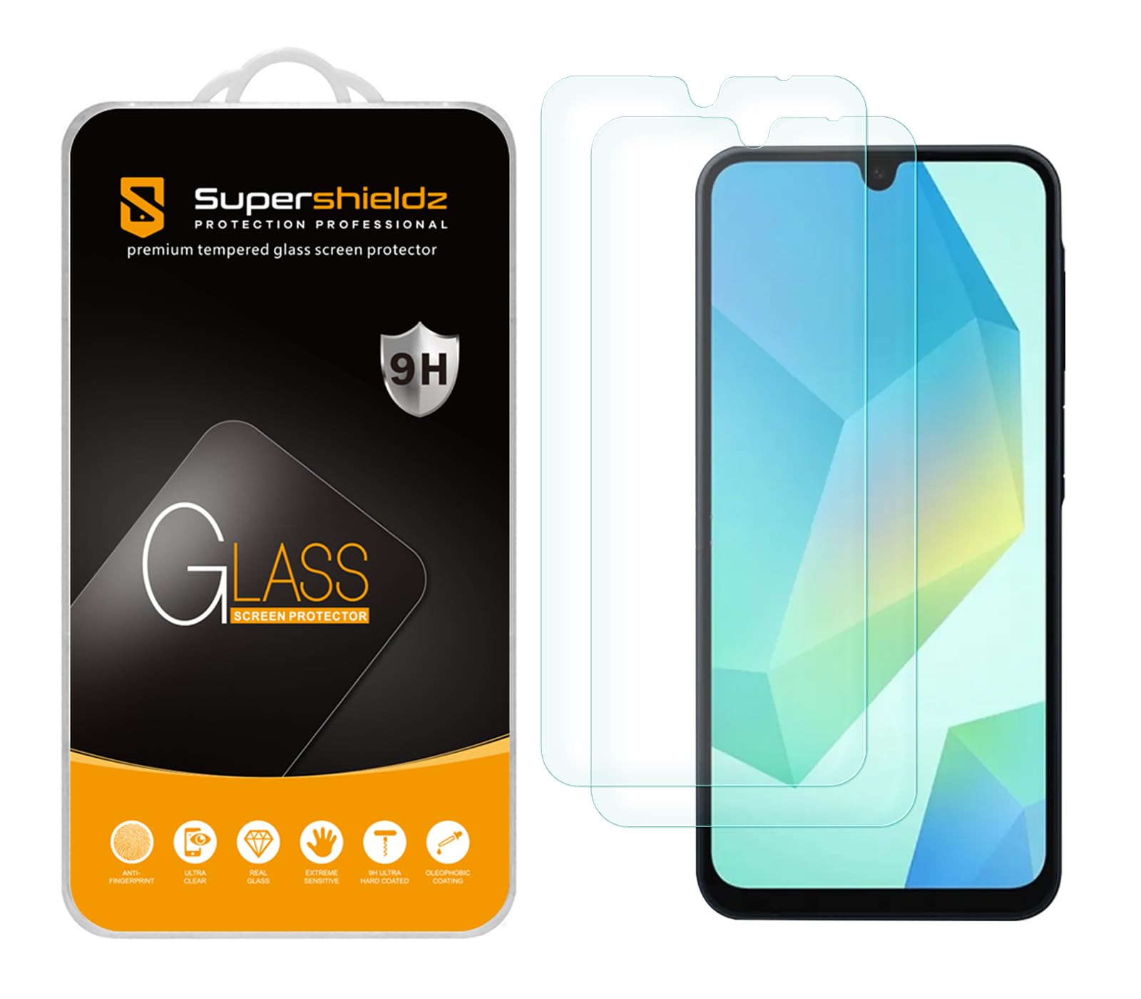 Foto 1 | Protector De Pantalla De Cristal Templado Supershieldz Para Samsung A16 5g - Venta Internacional.