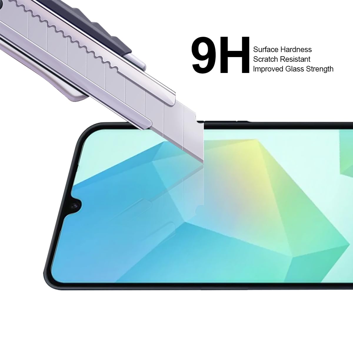 Foto 2 | Protector De Pantalla De Cristal Templado Supershieldz Para Samsung A16 5g - Venta Internacional.